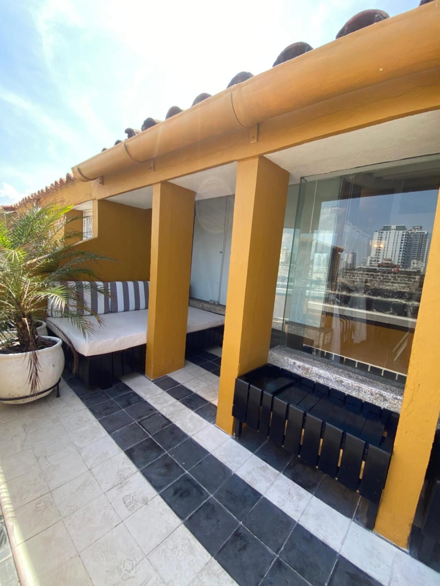 Apartamento Duplex Vista Al Mar Y Murallas Nuevo En La Ciudad Amurallada Apartman Cartagena Kültér fotó